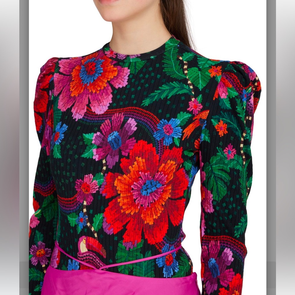 Farm Rio Blooming Garden Bodysuit